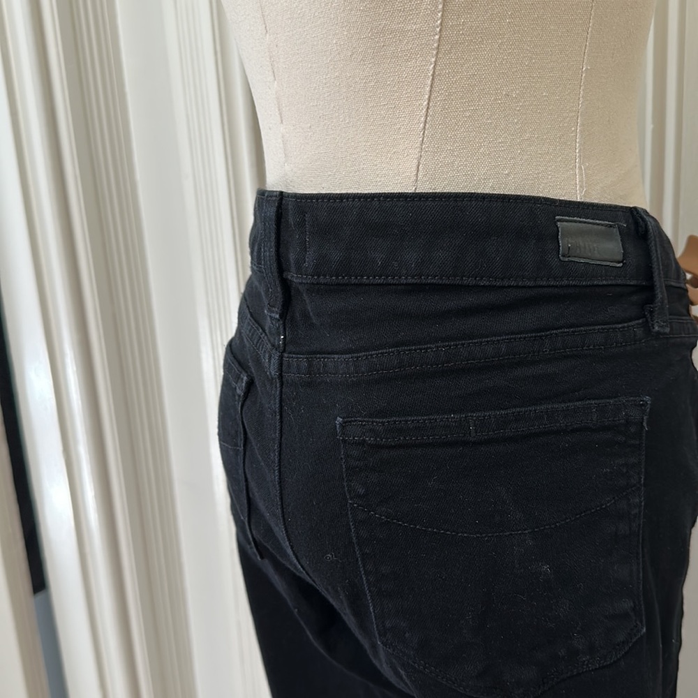 Paige Skyline Skinny Jeans in Black 🩷 - Picture 3 of 8